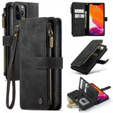 CaseMe iPhone 12/iPhone 12 Pro Etui C30 Series Svart