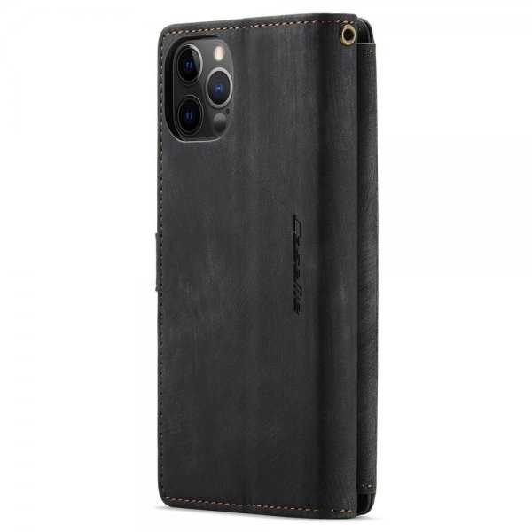 CaseMe iPhone 12/iPhone 12 Pro Etui C30 Series Svart