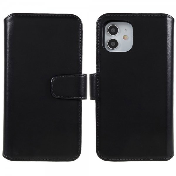 Nordic Covers iPhone 12/iPhone 12 Pro Etui MagLeather Raven Black