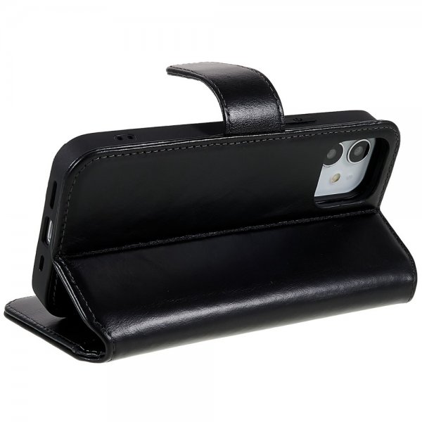 Nordic Covers iPhone 12/iPhone 12 Pro Etui MagLeather Raven Black