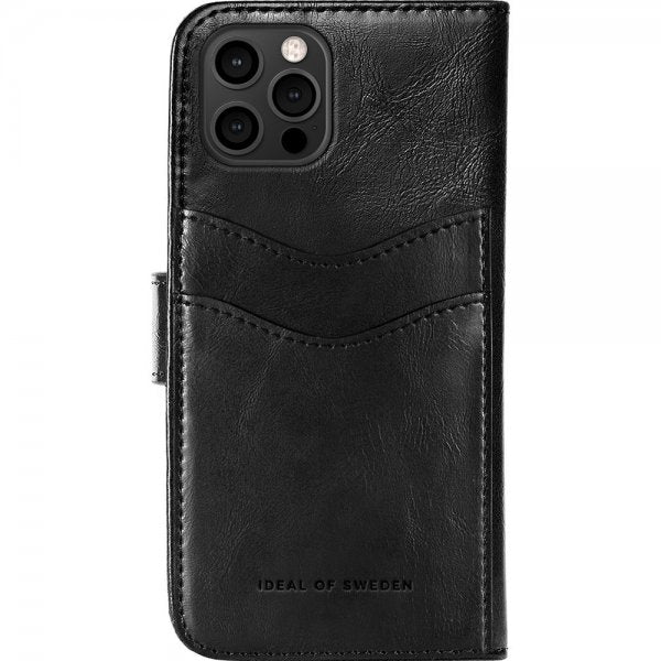 Ideal of Sweden iPhone 12/iPhone 12 Pro Etui Magnet Wallet+ Svart
