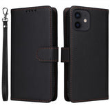 Betopnice iPhone 12/iPhone 12 Pro Etui Avtagbart Deksel 005 Svart