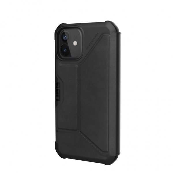 Urban Armor Gear (UAG) iPhone 12/iPhone 12 Pro Etui Metropolis Leather Svart