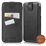 Kavaj iPhone 12/iPhone 12 Pro Etui Miami Svart