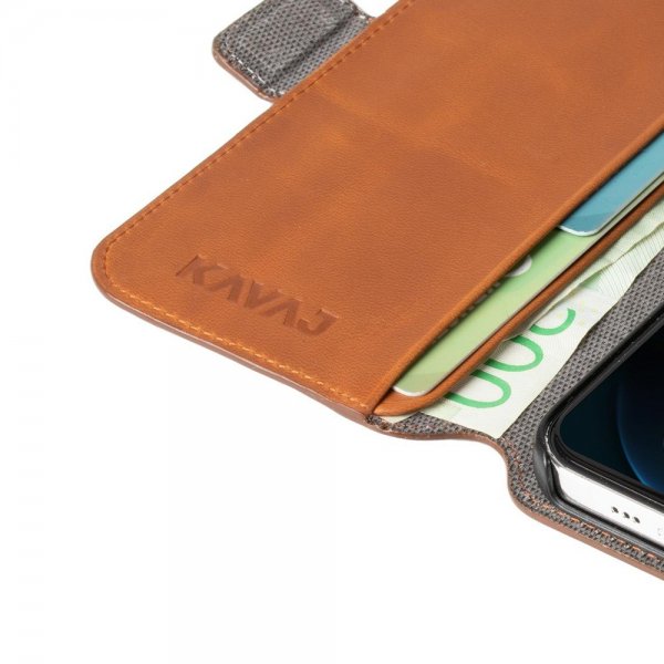 Kavaj iPhone 12/iPhone 12 Pro Etui Phoenix Brun
