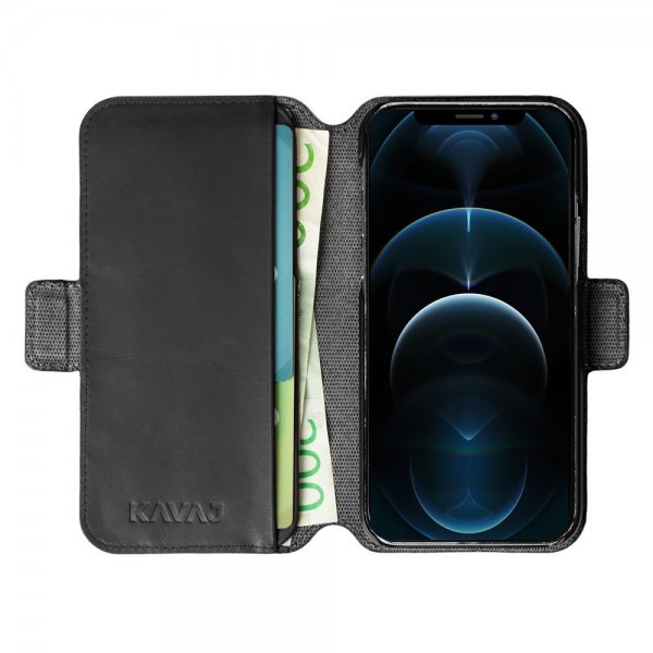 Kavaj iPhone 12/iPhone 12 Pro Etui Phoenix Svart