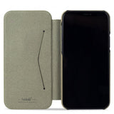 holdit iPhone 12/iPhone 12 Pro Etui SlimFlip Wallet Khaki Green