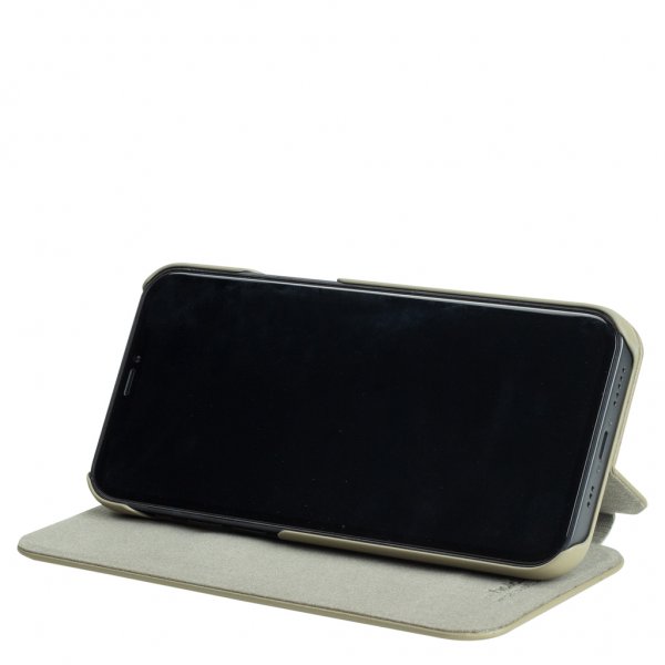 holdit iPhone 12/iPhone 12 Pro Etui SlimFlip Wallet Khaki Green