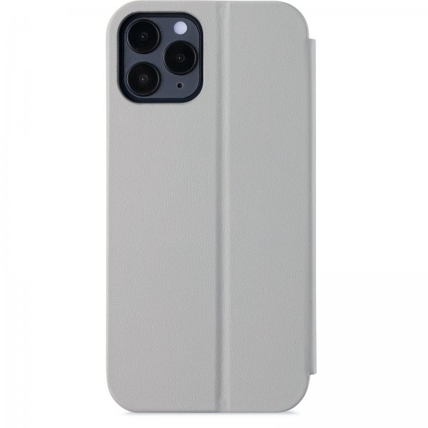 holdit iPhone 12/iPhone 12 Pro Etui SlimFlip Wallet Taupe