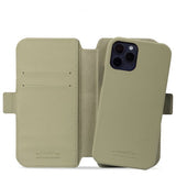 holdit iPhone 12/iPhone 12 Pro Etui Wallet Case Magnet Khaki Green