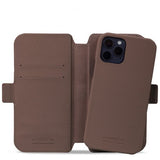 holdit iPhone 12/iPhone 12 Pro Etui Wallet Case Magnet Stockholm Dark Brown