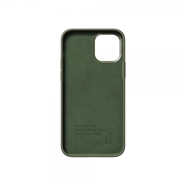 Nudient iPhone 12/iPhone 12 Pro Deksel Bold Olive Green