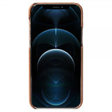 Kavaj iPhone 12/iPhone 12 Pro Deksel Boston Brun