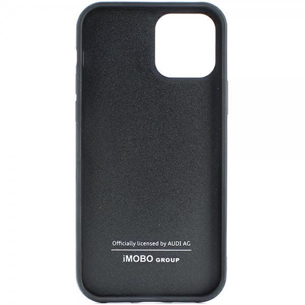 Audi iPhone 12/iPhone 12 Pro Deksel Carbon Fiber Svart