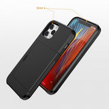 iPhone 12/iPhone 12 Pro Deksel Card Slide Svart