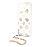 Guess iPhone 12/iPhone 12 Pro Deksel Chain Peony Gull