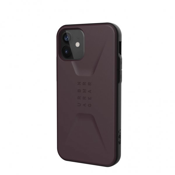 Urban Armor Gear (UAG) iPhone 12/iPhone 12 Pro Deksel Civilian Eggplant