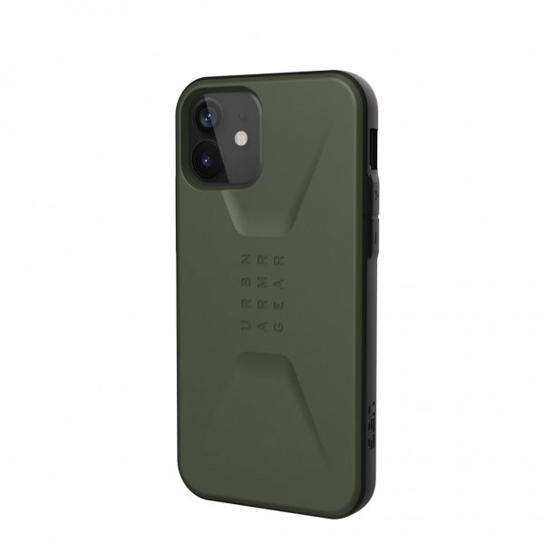Urban Armor Gear (UAG) iPhone 12/iPhone 12 Pro Deksel Civilian Olive