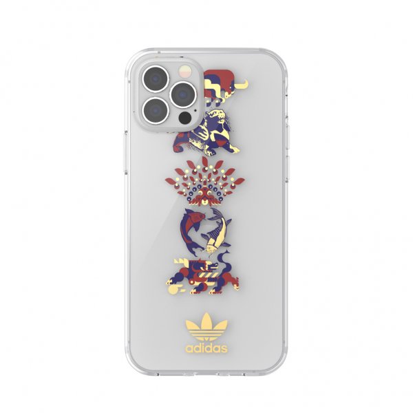 Adidas iPhone 12/iPhone 12 Pro Deksel Clear Case CNY SS21