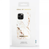 Ideal of Sweden iPhone 12/iPhone 12 Pro Deksel Fashion Case Carrara Gold
