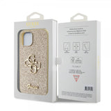 Guess iPhone 12/iPhone 12 Pro Deksel Fixed Glitter Gull