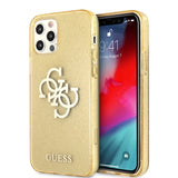 Guess iPhone 12/iPhone 12 Pro Deksel Full Glitter Gull