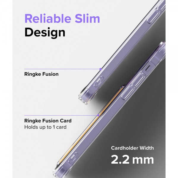 Ringke iPhone 12/iPhone 12 Pro Deksel Fusion Card Clear