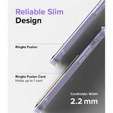 Ringke iPhone 12/iPhone 12 Pro Deksel Fusion Card Clear