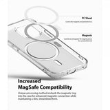 Ringke iPhone 12/iPhone 12 Pro Deksel Fusion Magnetic MagSafe Matte Clear