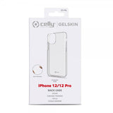 Celly iPhone 12/iPhone 12 Pro Deksel GELSKIN Klar