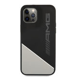 AMG iPhone 12/iPhone 12 Pro Deksel Liquid Silicone Grå