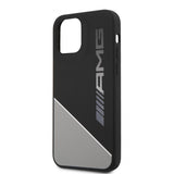 AMG iPhone 12/iPhone 12 Pro Deksel Liquid Silicone Grå