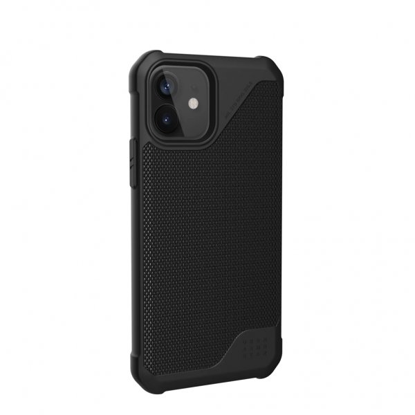 Urban Armor Gear (UAG) iPhone 12/iPhone 12 Pro Deksel Metropolis LT Kevlar Svart