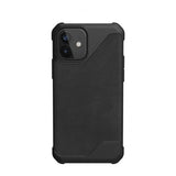 Urban Armor Gear (UAG) iPhone 12/iPhone 12 Pro Deksel Metropolis LT Leather Svart