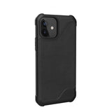 Urban Armor Gear (UAG) iPhone 12/iPhone 12 Pro Deksel Metropolis LT Leather Svart