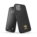 Adidas iPhone 12/iPhone 12 Pro Deksel Moulded Case PU Premium Svart