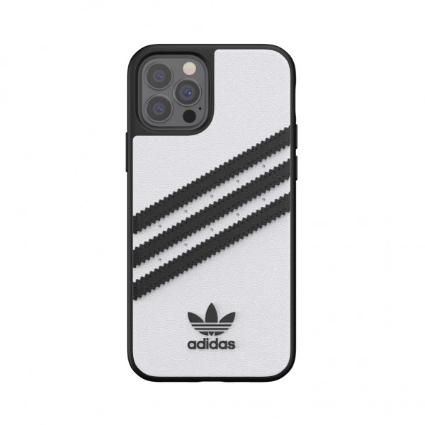 Adidas iPhone 12/iPhone 12 Pro Deksel Moulded Case PU Hvit