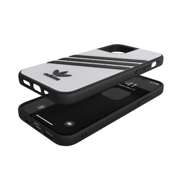 Adidas iPhone 12/iPhone 12 Pro Deksel Moulded Case PU Hvit