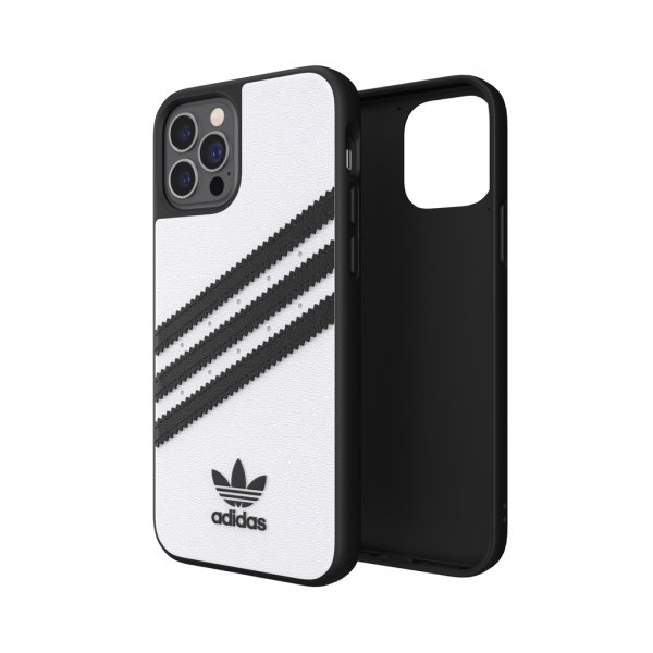 Adidas iPhone 12/iPhone 12 Pro Deksel Moulded Case PU Hvit