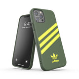Adidas iPhone 12/iPhone 12 Pro Deksel Moulded Case PU Wild Pine/Acid Yellow