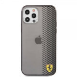 Ferrari iPhone 12/iPhone 12 Pro Deksel On Track Gradient Svart