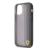 Ferrari iPhone 12/iPhone 12 Pro Deksel On Track Gradient Svart