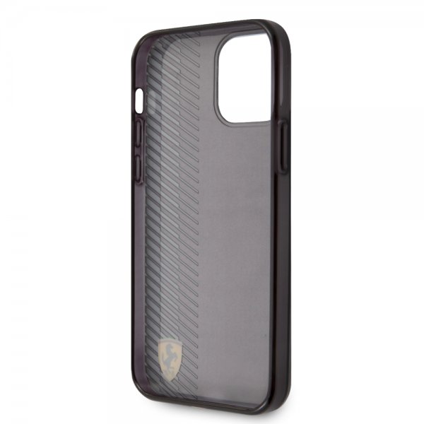 Ferrari iPhone 12/iPhone 12 Pro Deksel On Track Gradient Svart