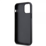 Guess iPhone 12/iPhone 12 Pro Deksel Perforated Glitter Svart