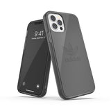 Adidas iPhone 12/iPhone 12 Pro Deksel Protective Clear Case Svart