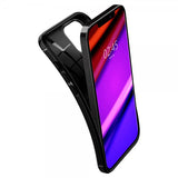 Spigen iPhone 12/iPhone 12 Pro Deksel Rugged Armor Matte Black
