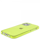 holdit iPhone 12/iPhone 12 Pro Deksel Seethru Acid Green