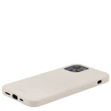 holdit iPhone 12/iPhone 12 Pro Deksel Silikon Light Beige