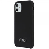 Audi iPhone 12/iPhone 12 Pro Deksel Silikoni Svart