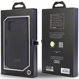 Audi iPhone 12/iPhone 12 Pro Deksel Silikoni Svart